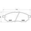 Sada brzdových platničiek kotúčovej brzdy BREMBO P 56 058