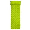 Spokey AIR BED PILLOW Nafukovací matrace s polštářkem, 190 x 60 x 6 cm, zelená