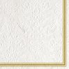 Ambiente Europe BV Servítky Elegance Lea White/Gold 33x33 cm