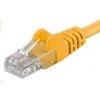 PremiumCord sp6utp002Y Patch, UTP, RJ45-RJ45, CAT6, 0,25m, žlutý