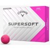 Callaway Supersoft 2025 Matte Pink Basic Golfové lopty