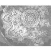 ZUTY Bodkovanie - FIALOVÁ VESMÍRNA MANDALA Rámovanie: vypnuté plátno na rám, Rozmer: 40x50 cm