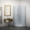 Roth Sprchový kút čtvrtkruh 80x80 cm Elegant Line 131-8000000-00-02