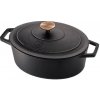 Ťažký liatinový oválny hrniec s vekom 4,65 L Berlingerhaus Strong Mold Seria BH-6494