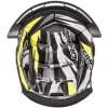 CASSIDA klobúk interiéru pre prilby CROSS PRO 2, CASSIDA (žltá fluo/černá/bílá/šedá) - XS