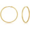SOFIA zlaté náušnice kruhy AE14KYG-GE3326/N