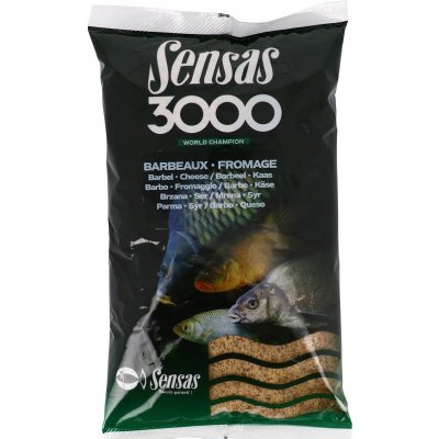 Sensas 3000 Krmivo Barbel Formage parma sýrová 1kg