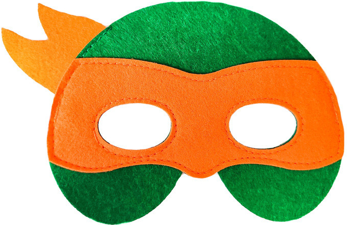 Cogio Kids Italy maska Ninja korytnačky MICHELANGELO