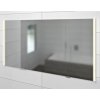 Sapho INTEGRA zápustná galérka s LED osvetlením, 125x70cm IN125
