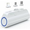 Powerbanka ChoeTech Powerbank B660 3000mAh Mini-Portable, white (B660-WH)