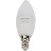 Tracon electric LED žiarovka sviečka E14 8W teplá s chipom LGYS8W