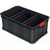 Kistenberg Modulárny prepravný box s 2 prepážkami MODULAR SOLUTION 520x329x210