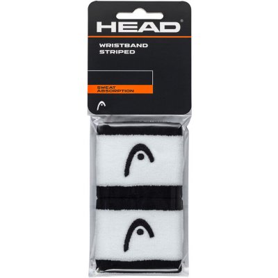 Potítka Head Wristband STRIPED 2.5 Black/White