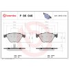 Sada brzdových platničiek kotúčovej brzdy BREMBO P 06 046