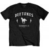 Deftones Tričko Electric Pony Unisex Black 2XL