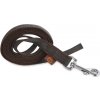 Firedog Pogumované vodítko 20 mm 3 m bez rúčky hnedé