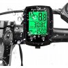 Káblový cyklopočítač ZLARO Cyklopočítač vodotesný s LCD displejom