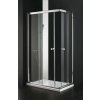 AQUATEK MASTER R4 90 x 72cm sprchový kút obdĺžnikový, profil chróm - chróm - sklo matné (61)