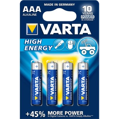 Varta HighEnergy AAA 4ks 4008496559749