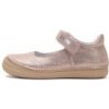 D.D.Step kožené balerínky H078 champagne