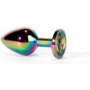 X-MEN Secret Shine Metal Butt Plug Rainbow L