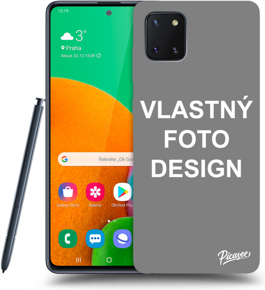 Púzdro Picasee silikónové Samsung Galaxy Note10 Lite N770F Vlastný design/motiv čiré