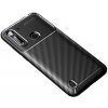 Puzdro Motorola Moto G8 Power Lite karbónová textúra čierne
