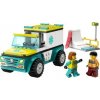 LEGO® City 60403 Sanitka a snowboardista