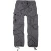nohavice plátené BRANDIT Pure Vintage Trouser Anthracite