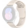 Techsuit - Watchband 20mm (W050) remienok pre Samsung Galaxy Watch 4/5/Active 2, Huawei Watch GT 3 (42 mm)/GT 3 Pro (43 mm) – béžový KF2317645