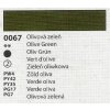 UMTON Olejové farby 20ml, rôzne odtiene Odtieň: 0067 - Olivová zelená