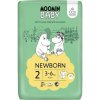 Muumi Baby Moomin Baby 2 Newborn 3-6 kg (56 ks), eko plienky