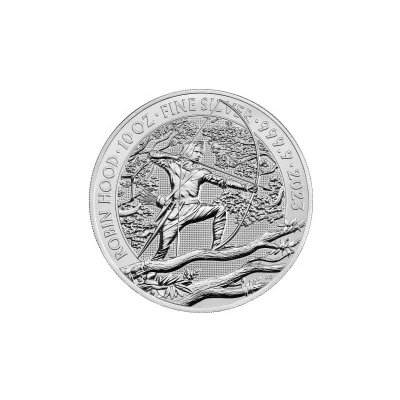 The Royal Mint strieborná minca Mýty a legendy Robin Hood 2023 10 oz