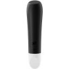 Mini vibrátor Satisfyer Ultra Power Bullet 2 čierny, silikónový vibrátor 10,5 x 2,3 cm