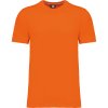 Kariban Tričko WK306, pracovní, krátký rukáv, pánské COT20W30623513-orange 3XL Oranžová