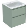Geberit Selnova Square umývadlo so skrinkou 55 cm 504.137.IK.1