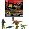 MATTEL Jurský Svět Alan Grant s dinosaury a doplňky