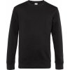 B&C | KING Crew Neck, Pánska mikina, čierna pure, 3XL