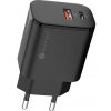 Sturdo Čierna Sturdo 3A PD 20W+USB QC3.0 sieť.nabíjačka NSI-0043-STU-PD20W