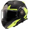 Výklopná moto prilba LS2 FF901 Advant X Oblivion Matt Black H-V P/J XS (53-54)