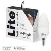 Lite bulb Moments – múdra žiarovka, E14, 5W, RGB+2700-6500K, 3 kusy LB-NSL911962