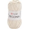 Yarn Art Begonia 6194 Cream Pletacia priadza