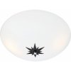 Markslojd ROSE stropné svietidlo 35cm White/Black 108207