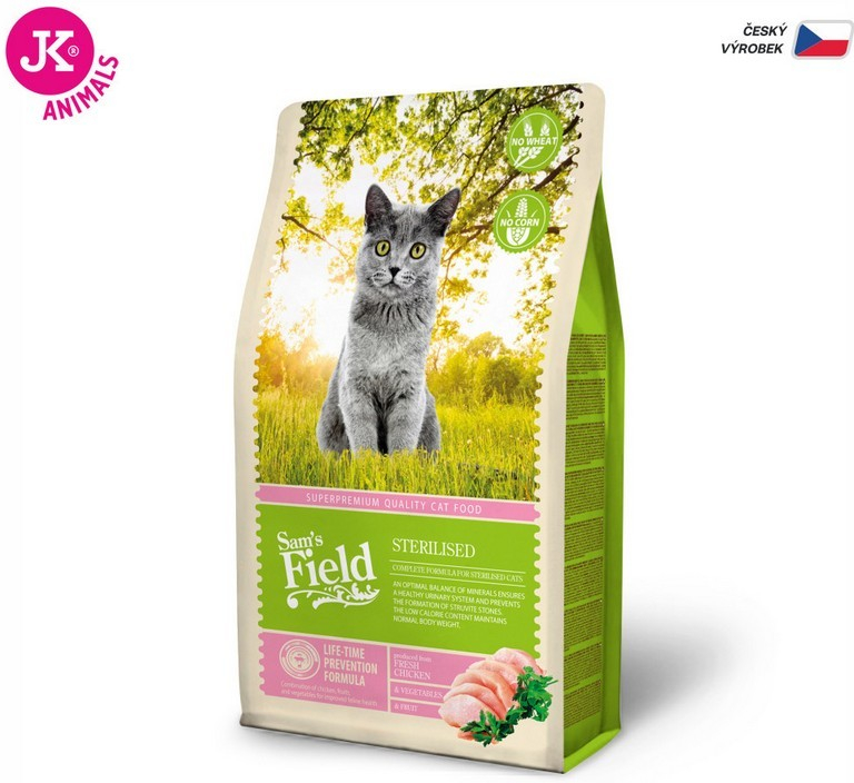 Sam\'s Field Cat Sterilised 2,5 kg