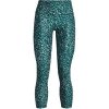 Under Armour HeatGear Printed Ankle Leggings Womens Green