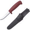 MORAKNIV Nôž s pevnou čepeľou BASIC 511 carbon steel - red (NZ-511-CS-25)