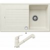 Blanco ZIA 45 SL biela soft + excentrické ovládanie + Blanco DARAS-S biela soft 526937