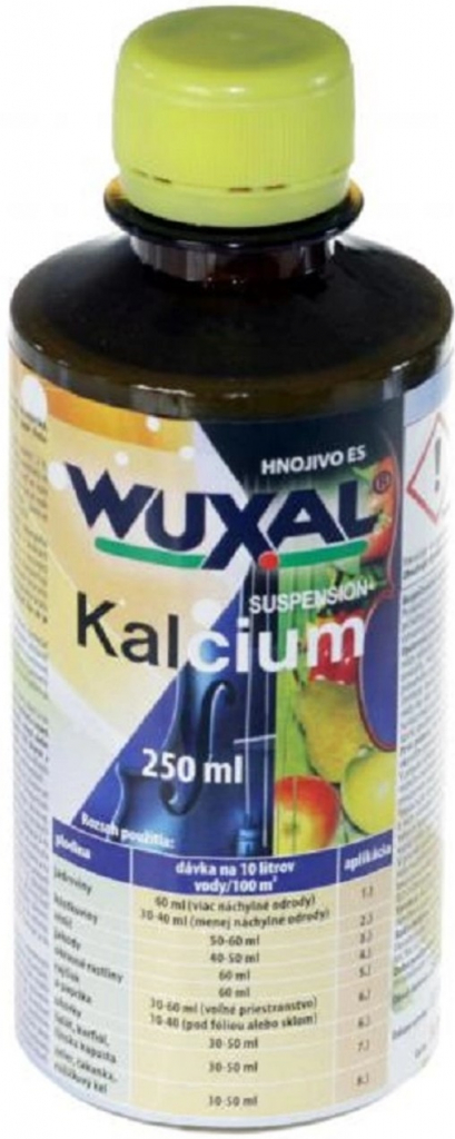 WUXAL Hnojivo suspenzné s vysokým obsahom vápnika KALCIUM 250 ml