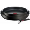Tefal Ingenio Unlimited L76389, Súprava na vyprážanie, Čierna, Hliník, Titán, Čierna, Thermosignal