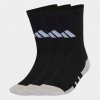 ADIDAS ADIDAS súprava 3 párov ponožiek na fitness čierne 43-45